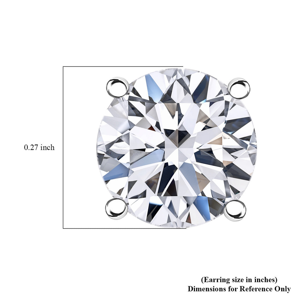 LUXURIANT DIAMOND - Lab-grown Diamant VS-EF SGL zertifiziert Ohrringe, 585 Gold, ca. 2.00 ct