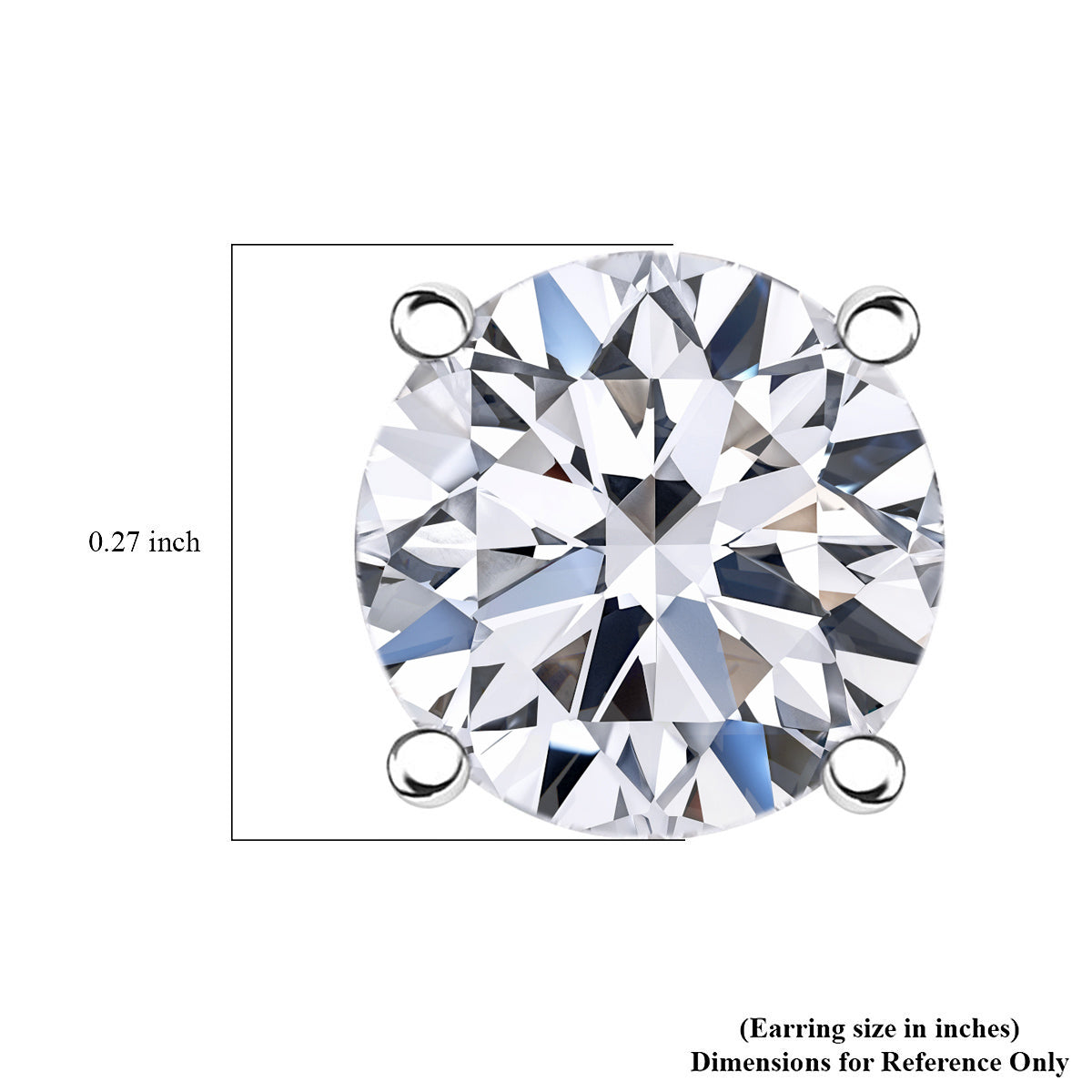 LUXURIANT DIAMOND - Lab-grown Diamant VS-EF SGL zertifiziert Ohrringe, 585 Gold, ca. 2.00 ct