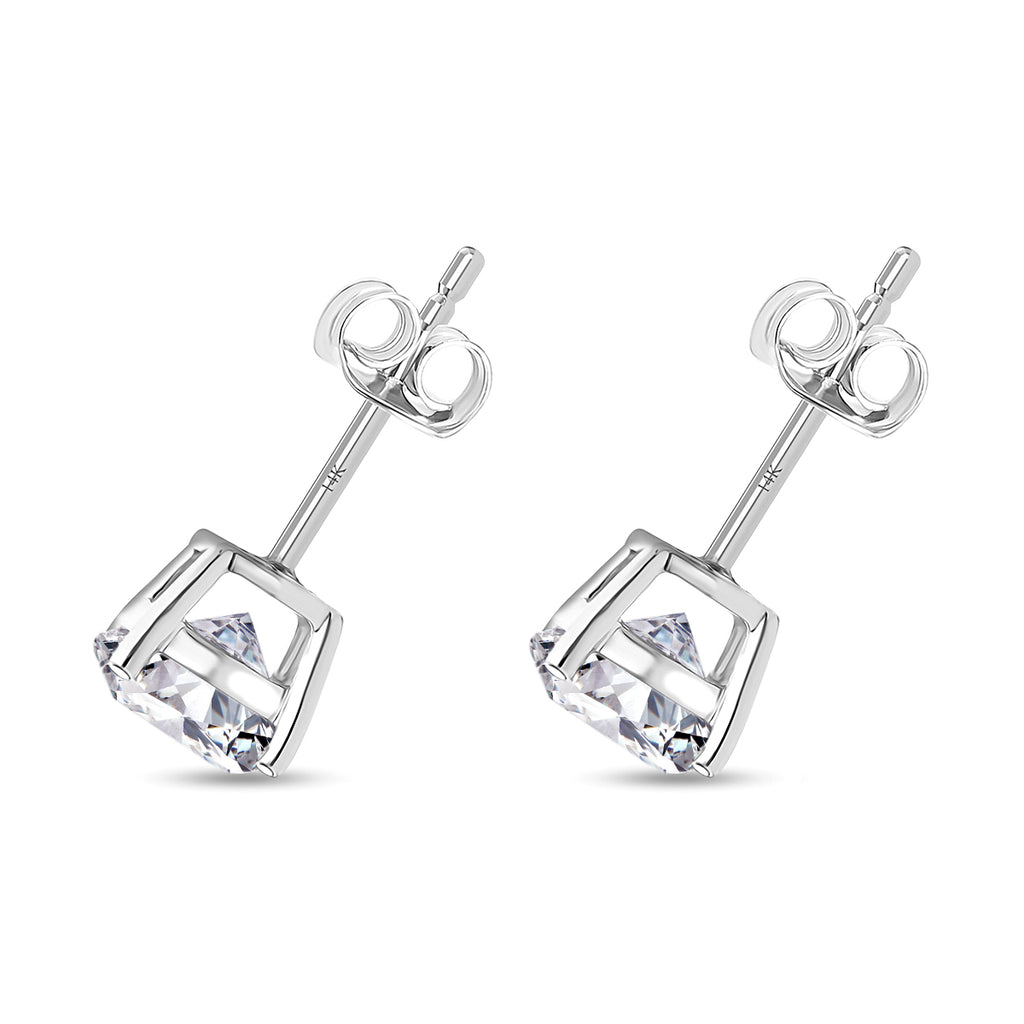 LUXURIANT DIAMOND - Lab-grown Diamant VS-EF SGL zertifiziert Ohrringe, 585 Gold, ca. 2.00 ct