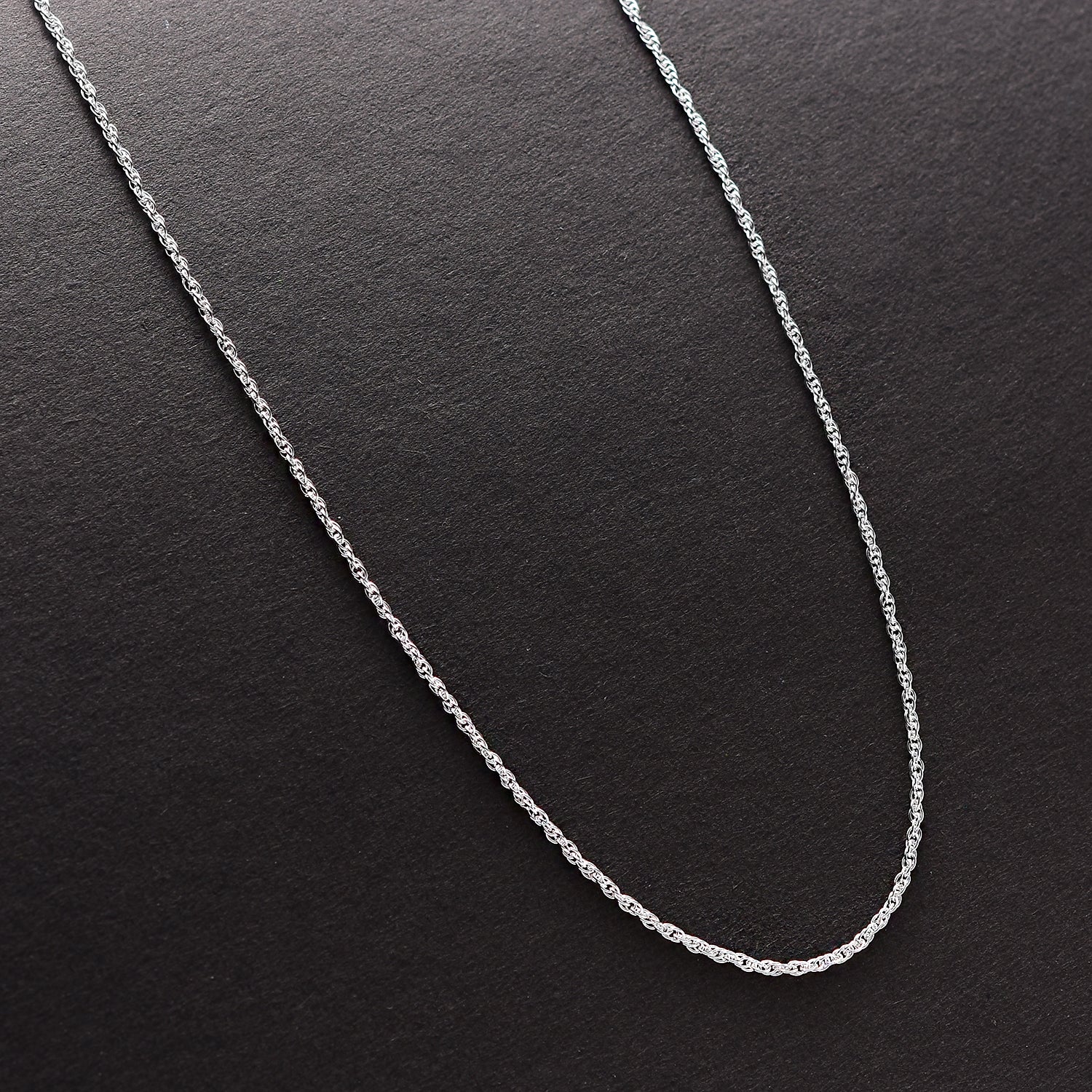 Figaro-Halskette, 925 Silber, ca. 50 cm ca. 3,00g
