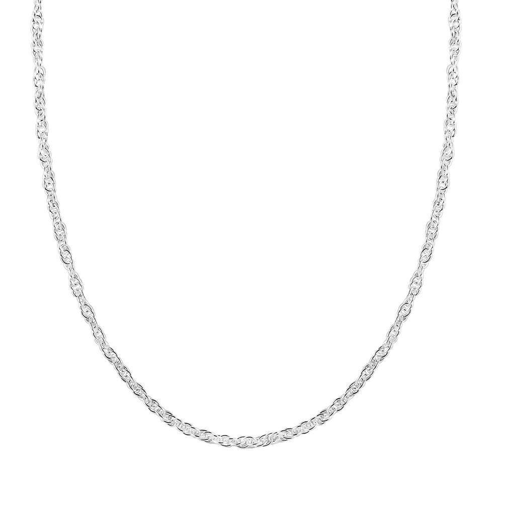 Figaro-Halskette, 925 Silber, ca. 50 cm ca. 3,00g