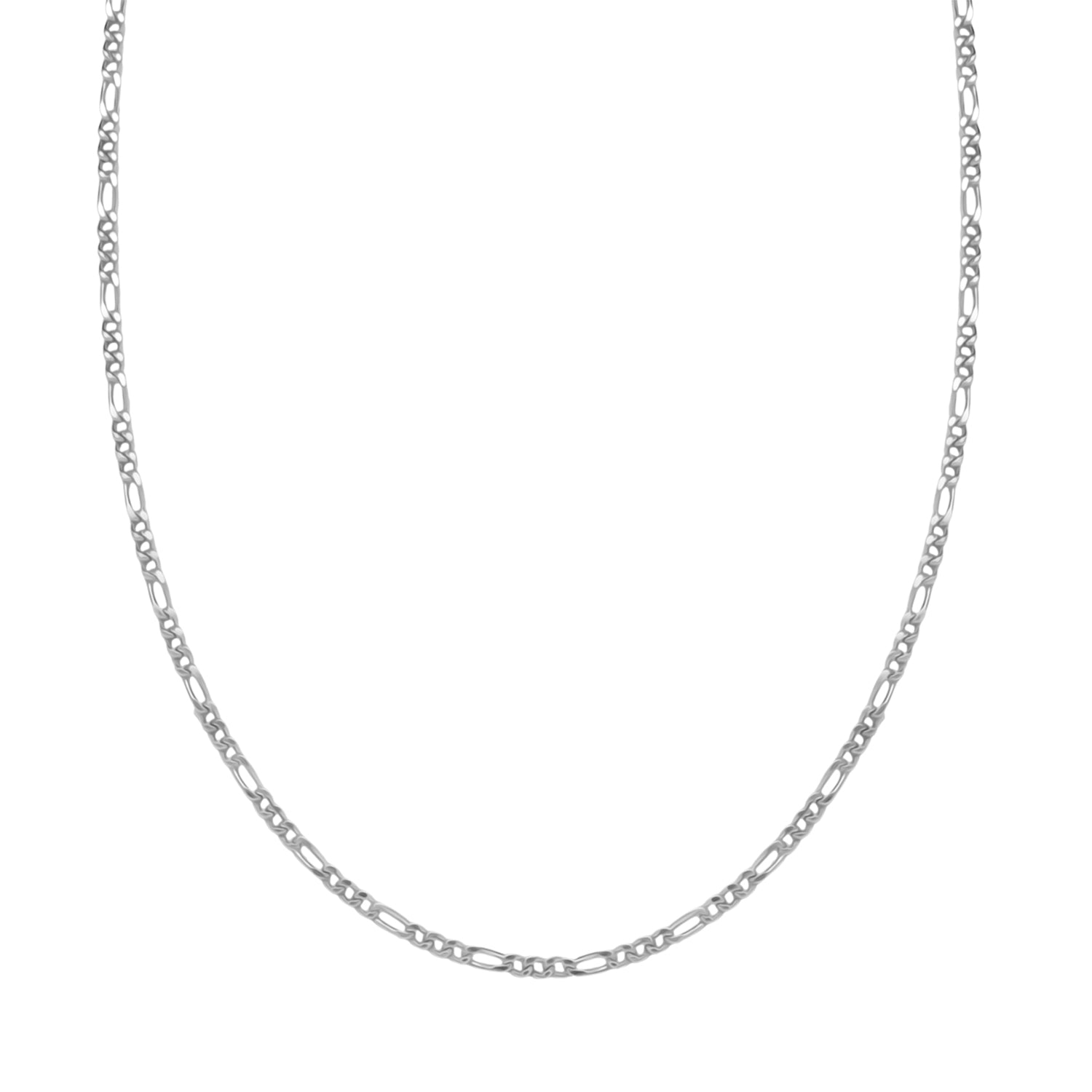 Figarokette, 925 Silber, ca. 50 cm ca. 2,75g