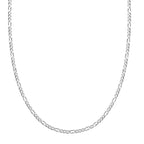 Figarokette, 925 Silber, ca. 50 cm ca. 2,75g