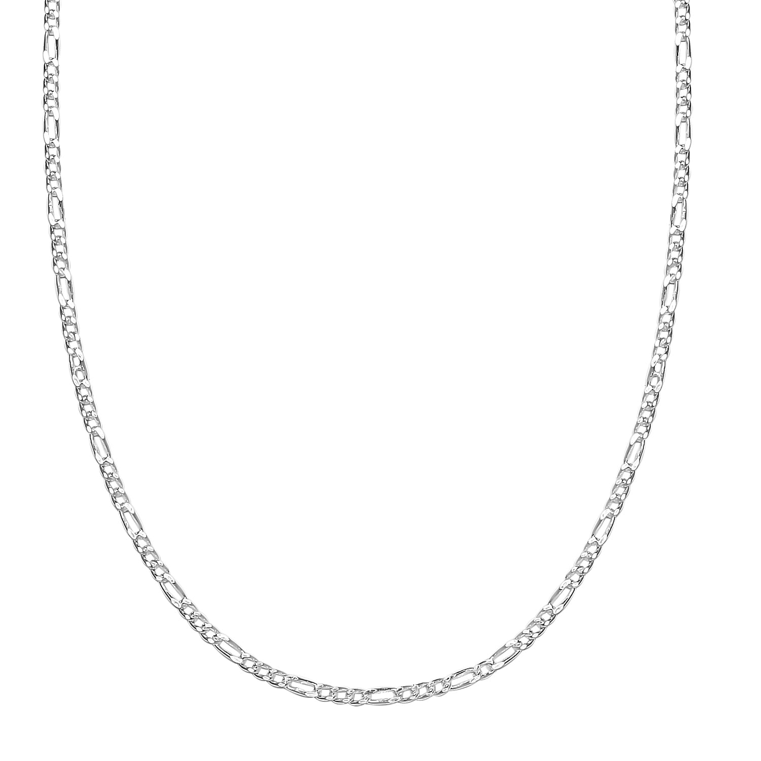 Figarokette, 925 Silber, ca. 50 cm ca. 2,75g