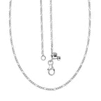 Figarokette, 925 Silber, ca. 50 cm ca. 2,75g