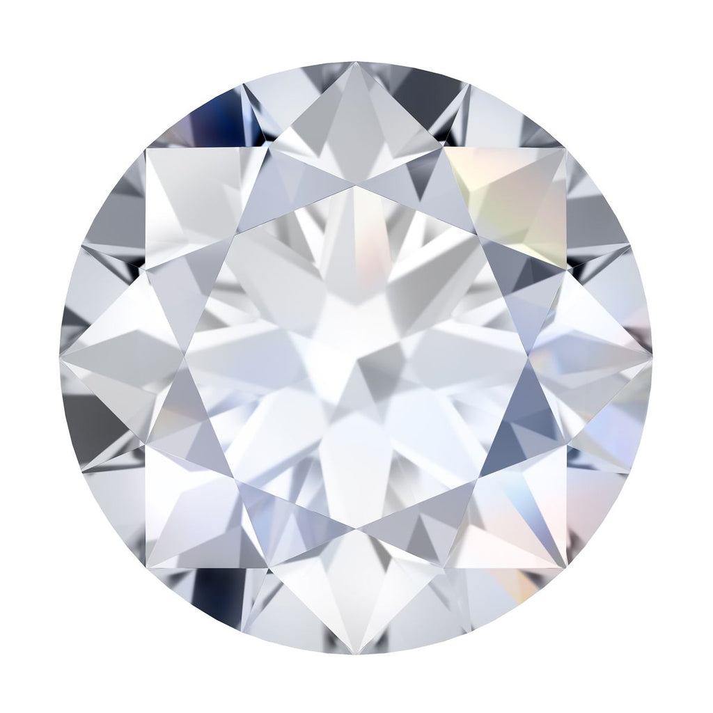 Moissanit Runde 7 Facetten Schliff, 1A 1.14 ct