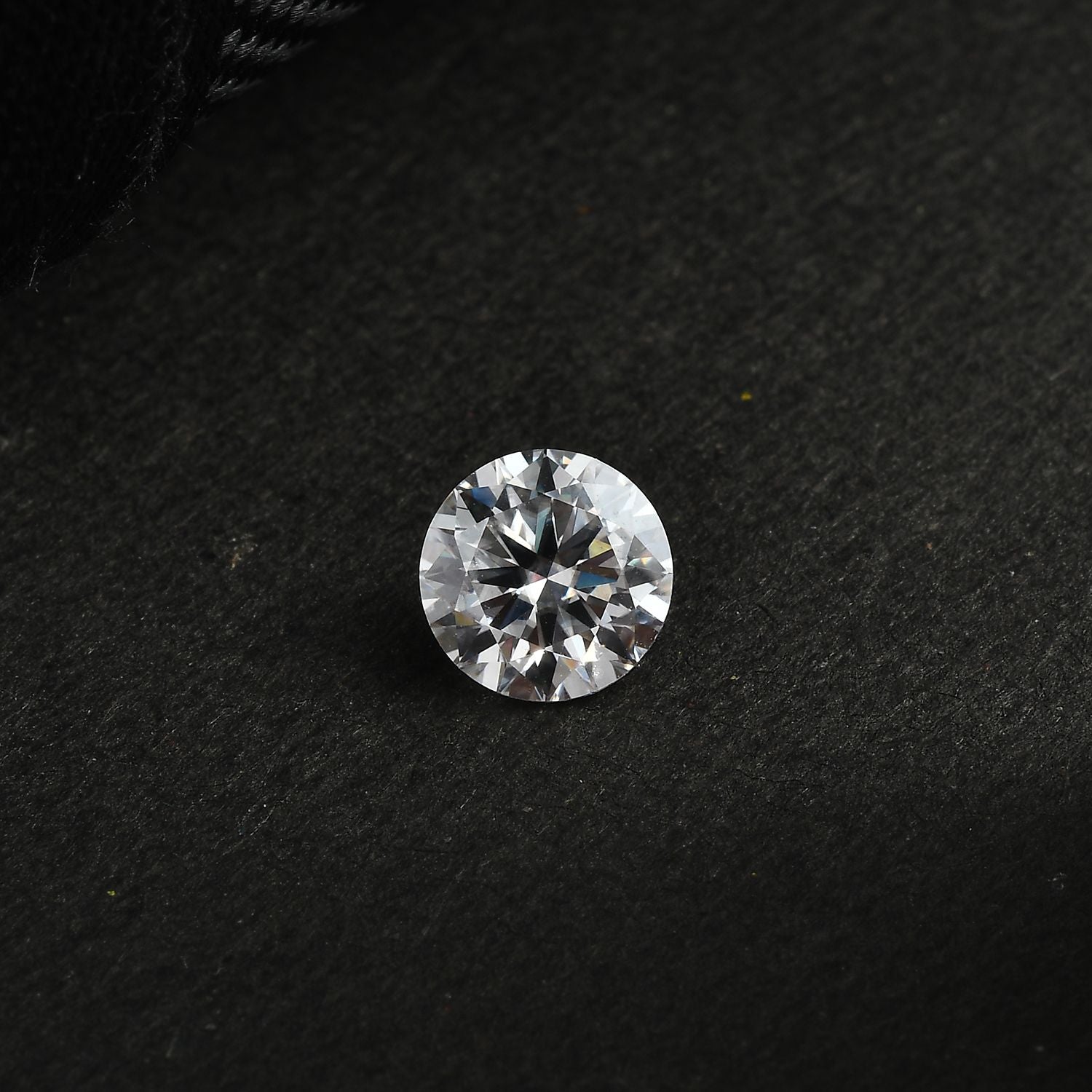 Moissanit Runde 7 Facetten Schliff, 1A 1.14 ct