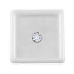 Moissanit Runde 7 Facetten Schliff, 1A 1.14 ct