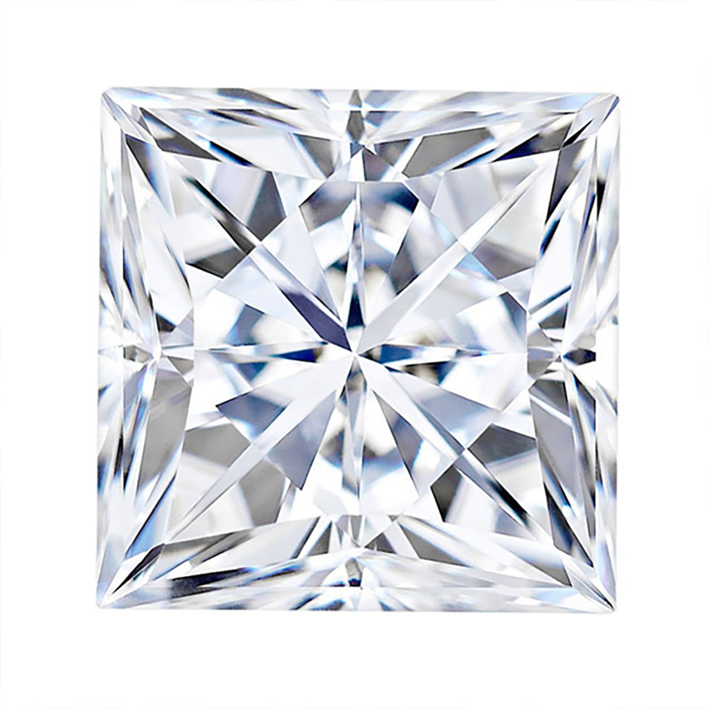 Moissanite Square 6 Princess Cut 1A 1.10 Ct