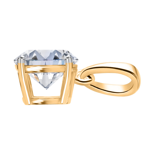 LUXURIANT DIAMOND - Lab Grown Diamant VS-EF SGL zertifiziert Anhänger 375 Gold ca. 1,00 ct.