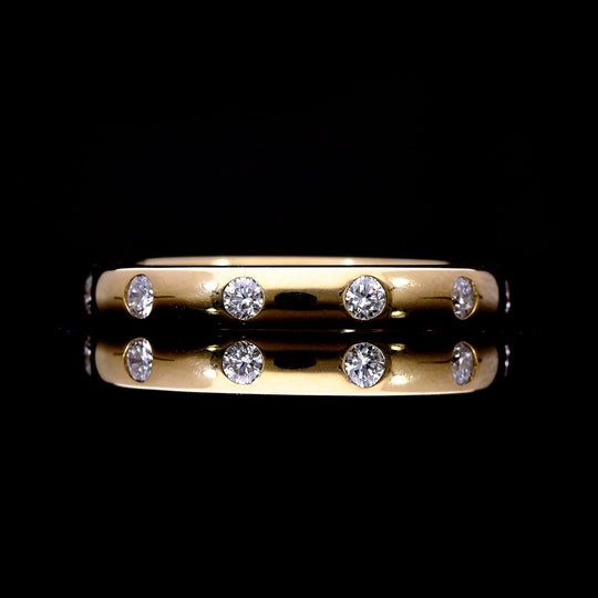 LUXURIANT DIAMOND - Lab Grown Diamant VS-EF Ring 925 Silber rhodiniert (Größe 21.00) ca. 0.50 ct