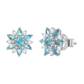 AA Lagunen Apatit und Zirkon Ohrringe - 2,05 ct.