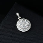J Francis gefertigt mit SWAROVSKI Zirkonia Anhänger 925 Silber rhodiniert