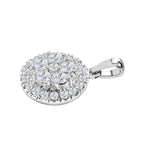 J Francis gefertigt mit SWAROVSKI Zirkonia Anhänger 925 Silber rhodiniert