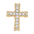 J Francis gefertigt mit SWAROVSKI- Zweifarbiger Swarovski Zirkonia Anhänger
