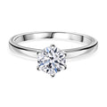 LUXURIANT DIAMOND - Lab Grown Diamant VS-EF SGL zertifiziert Ring, 585 Weißgold ca. 1.00 ct (Größe 16.00) 1.00 ct