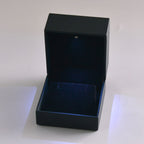 Luxuriant brand Box LED PU box green color clean cloth