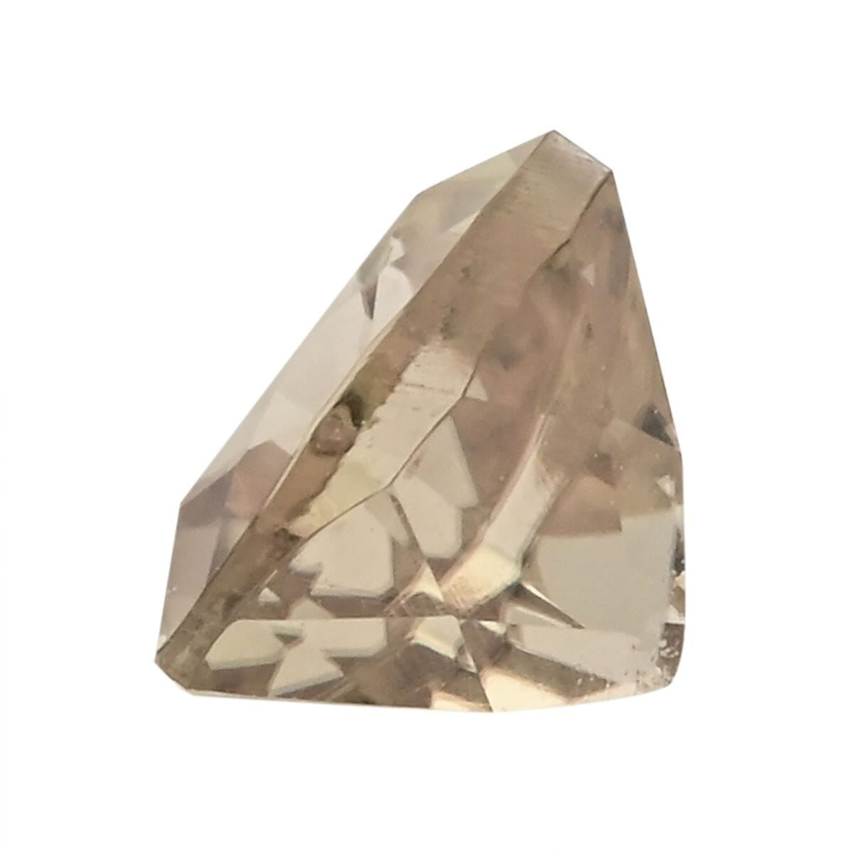 IGI Certified 4A Turkizite Trillion 7 Faceted Cut 1.40 Ct