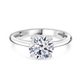 LUXURIANT DIAMOND - Lab Grown Diamant VS-EF SGL zertifiziert Ring, 585 Weißgold (Größe 17.00) ca. 1.50 ct