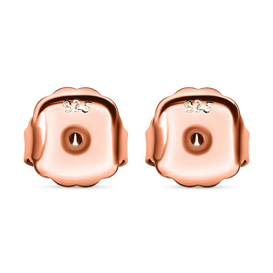 Ohrring-Verschluss, 925 Silber rosévergoldet