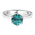 Rhapsody AAAA Pirineu Lagunen Turmalin Ring 950 Platin (Größe 17.00) ca. 2.11 ct