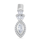 J Francis gefertigt mit SWAROVSKI - Zirkonia Anhänger 925 Silber rhodiniert