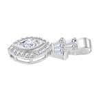 J Francis gefertigt mit SWAROVSKI - Zirkonia Anhänger 925 Silber rhodiniert