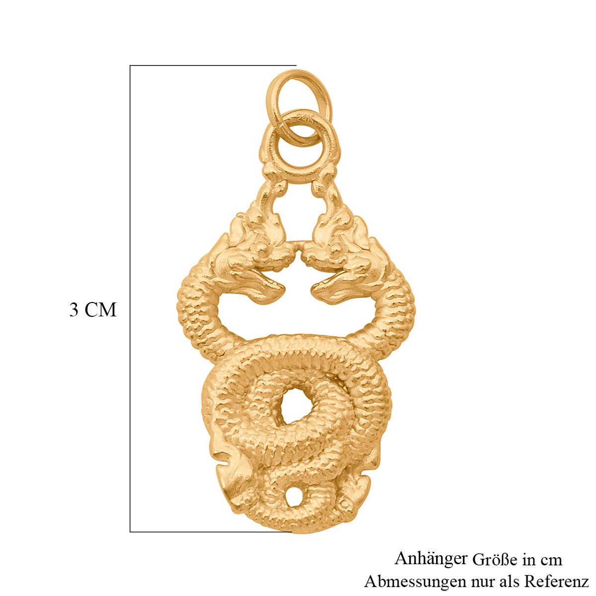 NAGA PHAYA NAK Feingold 999 Gold Anhänger 1,18g