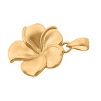 Exklusives Angebot - Feingold Frangipani (Plumeria) Anhänger, 999 Gold