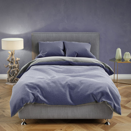 Leonado Vicenti - Supersoft-Bettwäsche-Set, Bettbezug 135x200 cm, Kissenbezug 80x80 cm, wendbar, Oliv-Grün