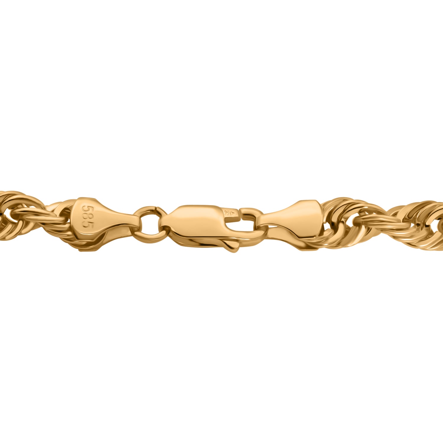 Kordelkette, 585 Gold ca. 50 cm ca. 10,16g