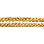 LIMITED EDITION - Designer Serpentine Collier ca. 50 cm, 585 Gold ca. 8,60g