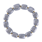 Terahertz Armband BR-Stretch cm Standard gelb vergoldet ca. 240.00 ct