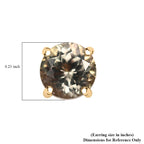 AAA Turkizit Ohrringe 417 Gold ca. 1,60 ct.