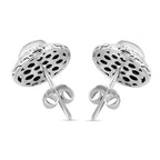Moissanit Ohrringe 925 Silber ca. 1,51 ct.