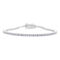 Lab Grown Diamant VS Armband ca. 19 cm 585 Gold ca. 5,03 ct.