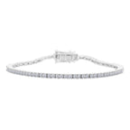 Lab Grown Diamant VS Armband ca. 19 cm 585 Gold ca. 5,03 ct.