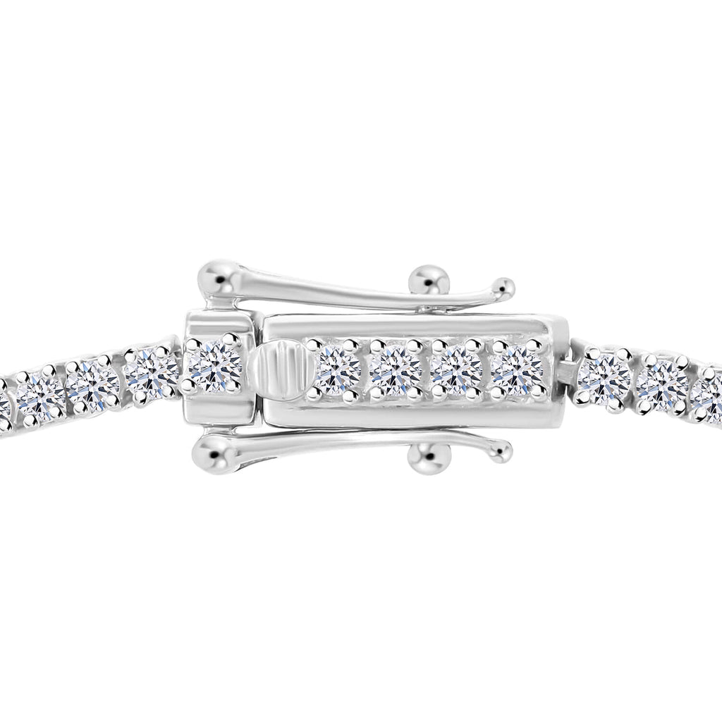 Lab Grown Diamant VS Armband ca. 19 cm 585 Gold ca. 5,03 ct.