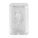 999 Platinbarren Drachenmotiv, 10x20x0,23 mm, 1,00g
