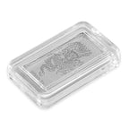 999 Platinbarren Drachenmotiv, 10x20x0,23 mm, 1,00g