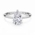 LUXURIANT DIAMOND - Lab Grown Diamant VS-EF SGL zertifiziert Ring 950 Platin,(10-15 Tage Liefertag), (Größe 16.00) ca. 2.00 ct