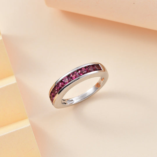 Rhapsody AAAA Rubellit Ring 950 Platin (Größe 18.00) ca. 1,44 ct