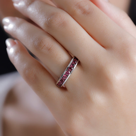 Rhapsody AAAA Rubellit Ring 950 Platin (Größe 18.00) ca. 1,44 ct