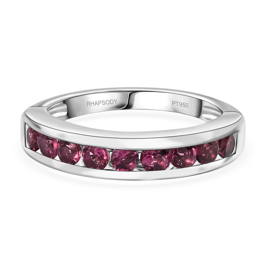 Rhapsody AAAA Rubellit Ring 950 Platin (Größe 18.00) ca. 1,44 ct