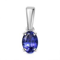 RHAPSODY AAAA Tansanit Anhänger 950 Platin ca. 1.18 ct