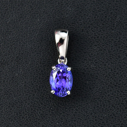 RHAPSODY AAAA Tansanit Anhänger 950 Platin ca. 1.18 ct