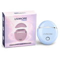 LIVMORE - 2 in 1 Shaver mit Edelstahl Klinge, Aufladbar, 500 mah, Blau