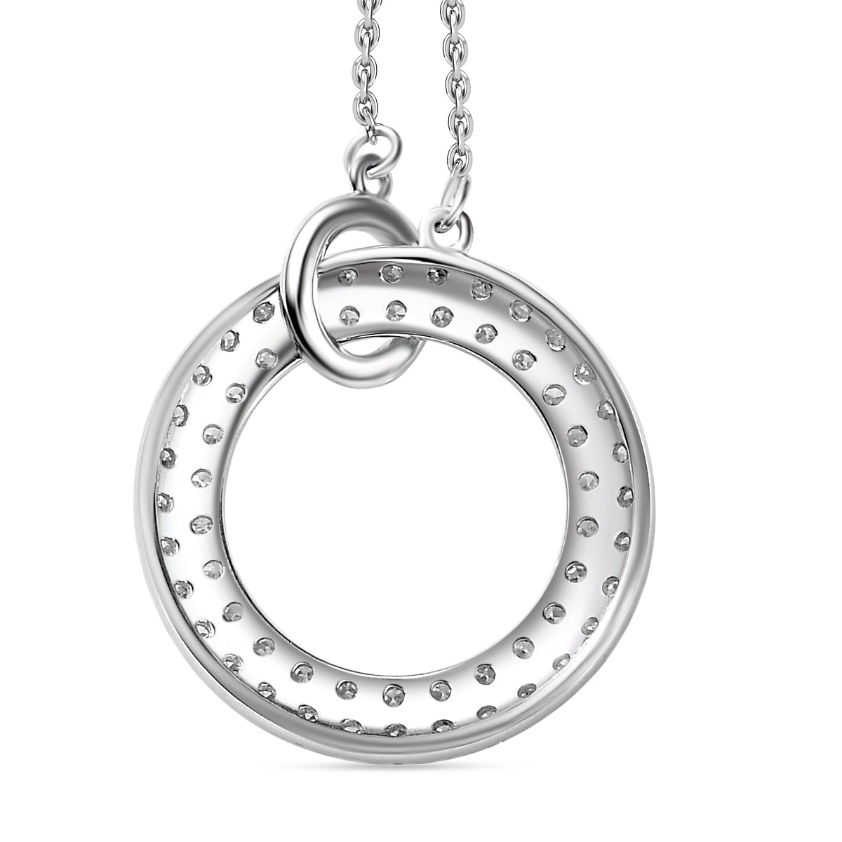 LUXURIANT DIAMOND - Lab Grown Diamant SI-GH Halskette ca. 43+5 cm 925 Silber ca. 1.00 ct