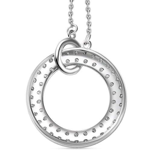 LUXURIANT DIAMOND - Lab Grown Diamant SI-GH Halskette ca. 43+5 cm 925 Silber ca. 1.00 ct