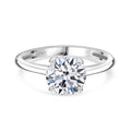 LUXURIANT DIAMOND - Lab Grown Diamant VS-EF SGL zertifiziert Ring 585 Gold (Größe 17.00) ca. 3.00 ct